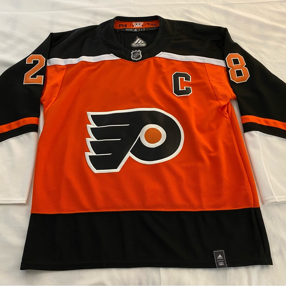 Adidas NHL Reverse Retro Philadelphia Flyers #28 Claude Giroux jersey